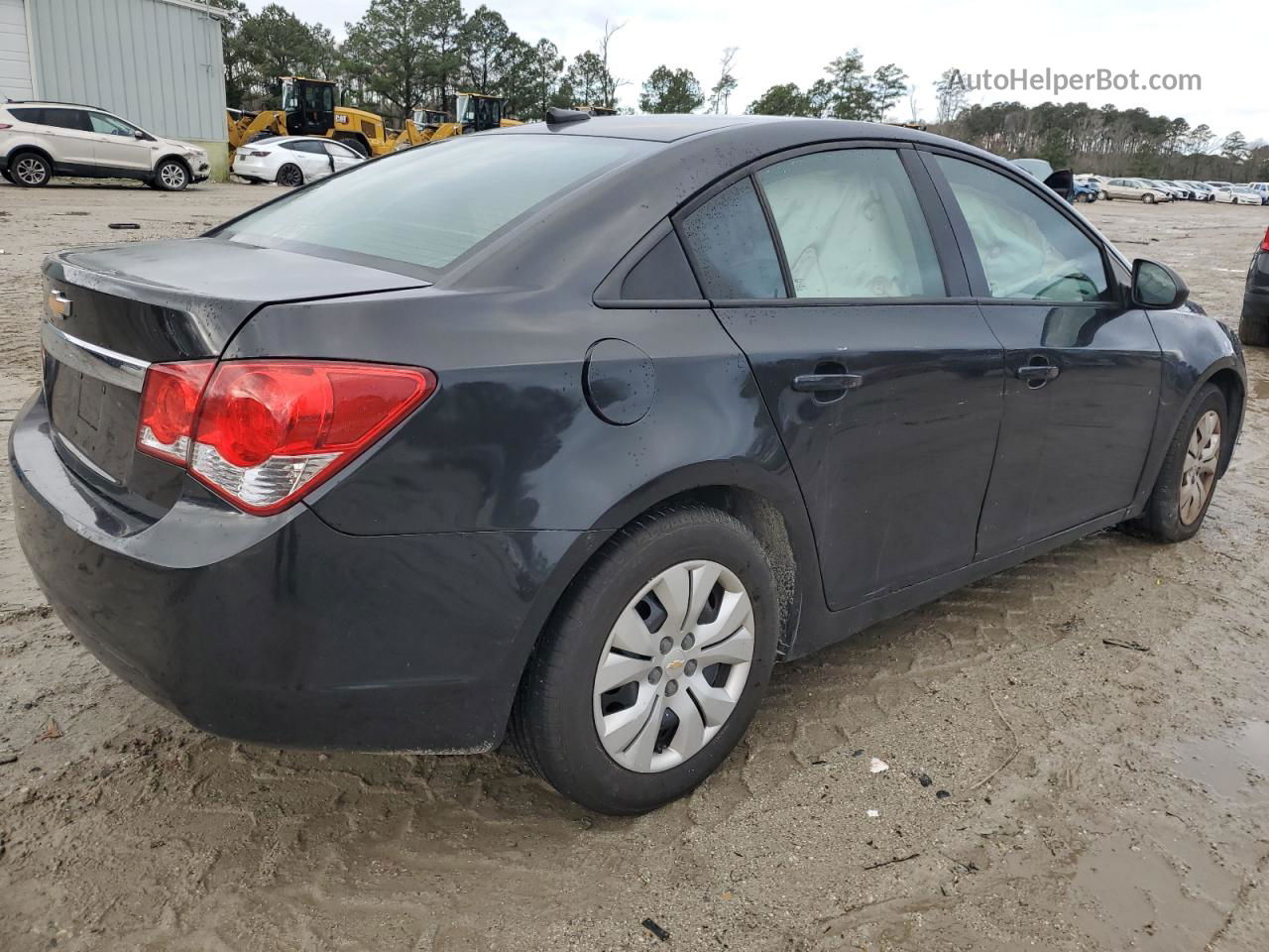 2013 Chevrolet Cruze Ls Black vin: 1G1PA5SH4D7252724