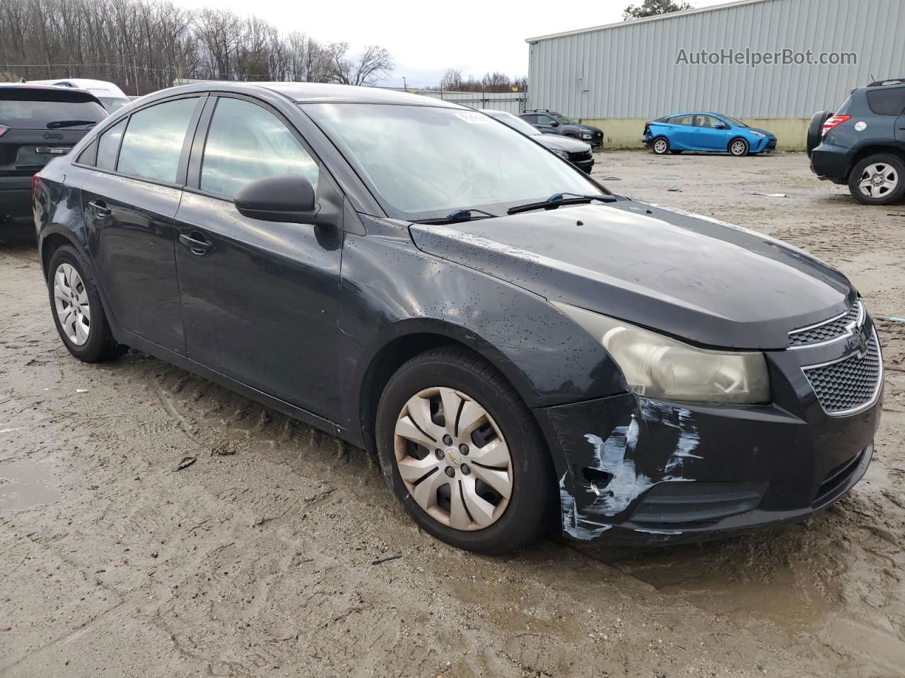 2013 Chevrolet Cruze Ls Black vin: 1G1PA5SH4D7252724