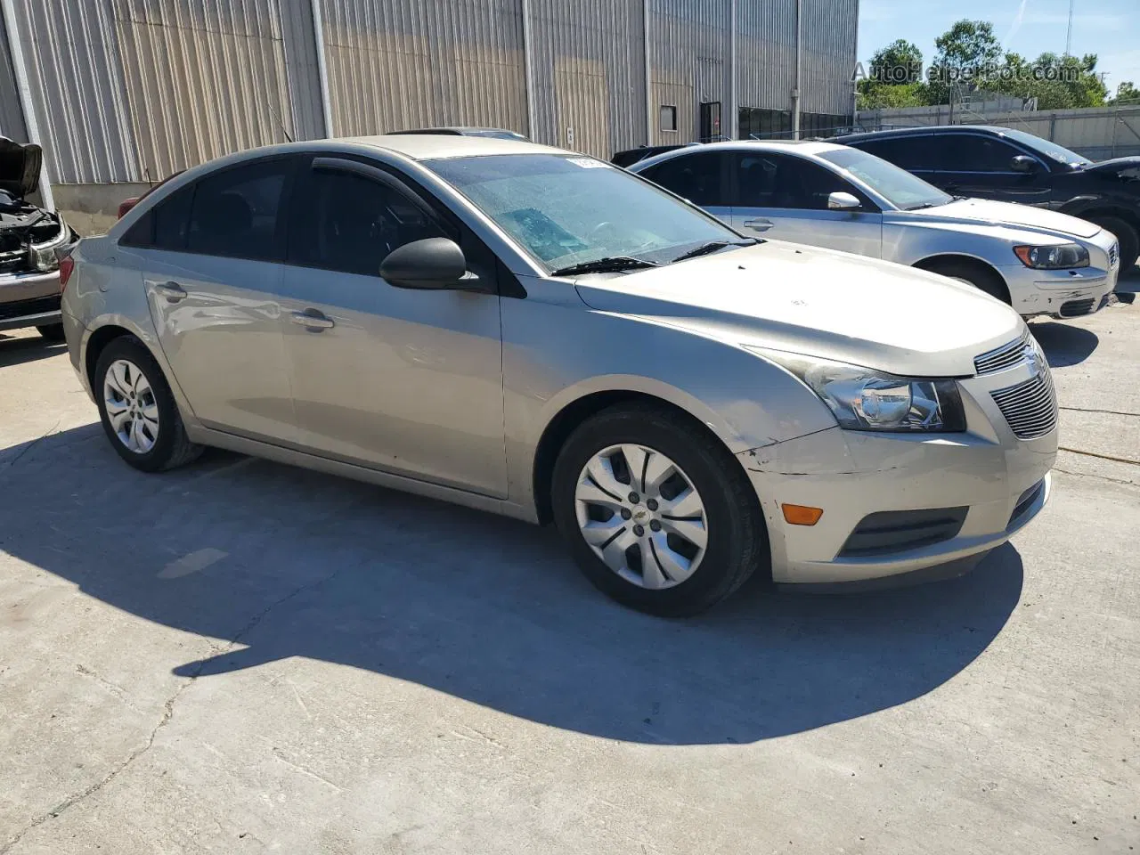 2013 Chevrolet Cruze Ls Beige vin: 1G1PA5SH4D7254585