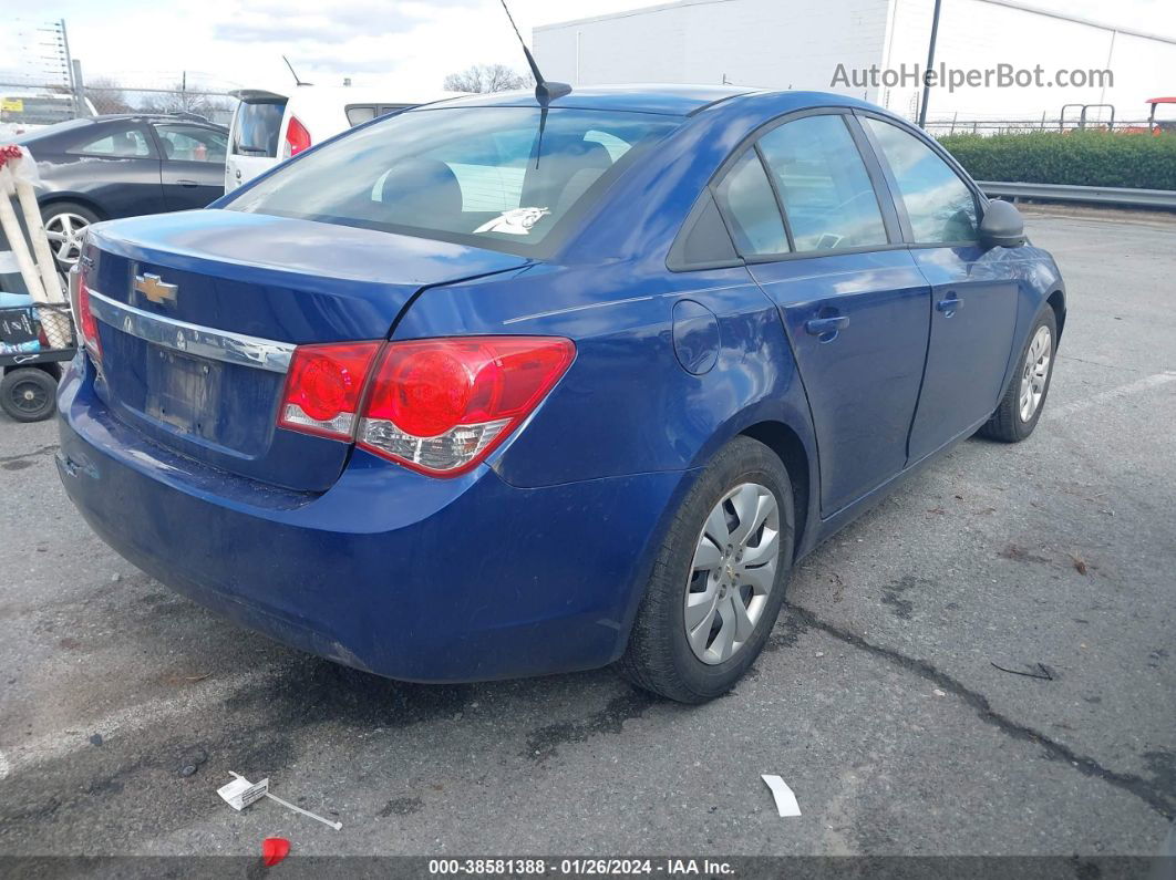 2013 Chevrolet Cruze Ls Auto Синий vin: 1G1PA5SH4D7267112