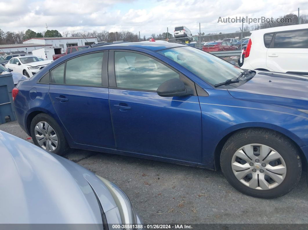 2013 Chevrolet Cruze Ls Auto Синий vin: 1G1PA5SH4D7267112