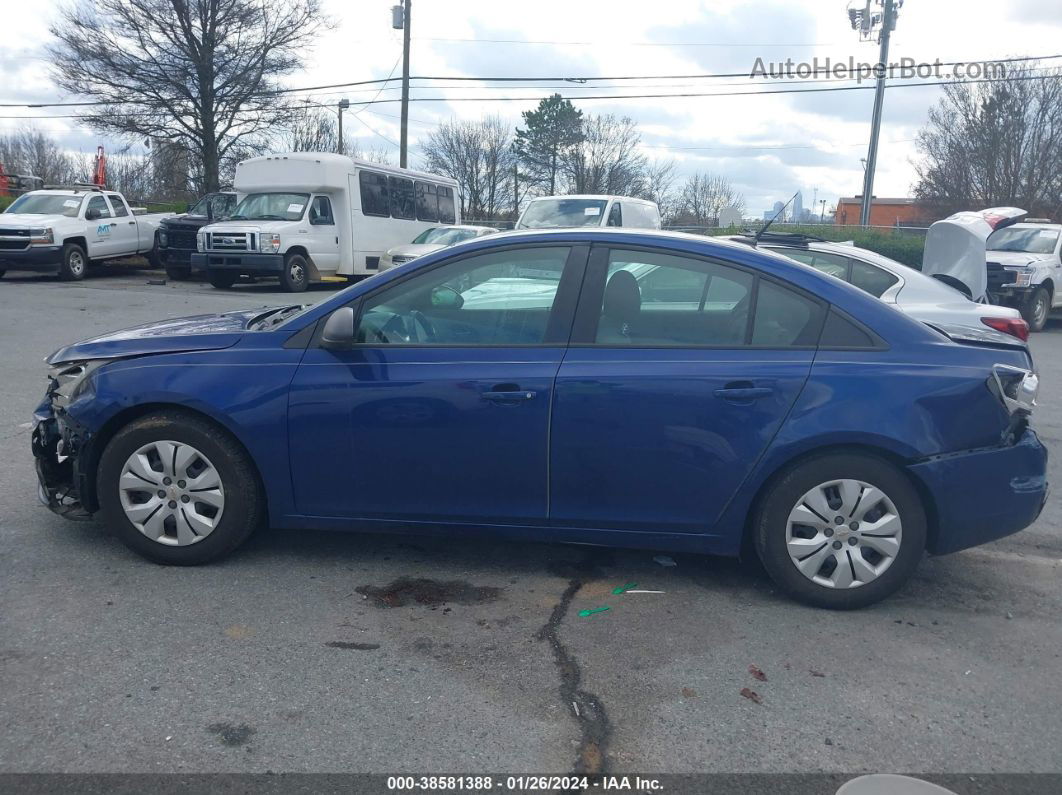 2013 Chevrolet Cruze Ls Auto Синий vin: 1G1PA5SH4D7267112