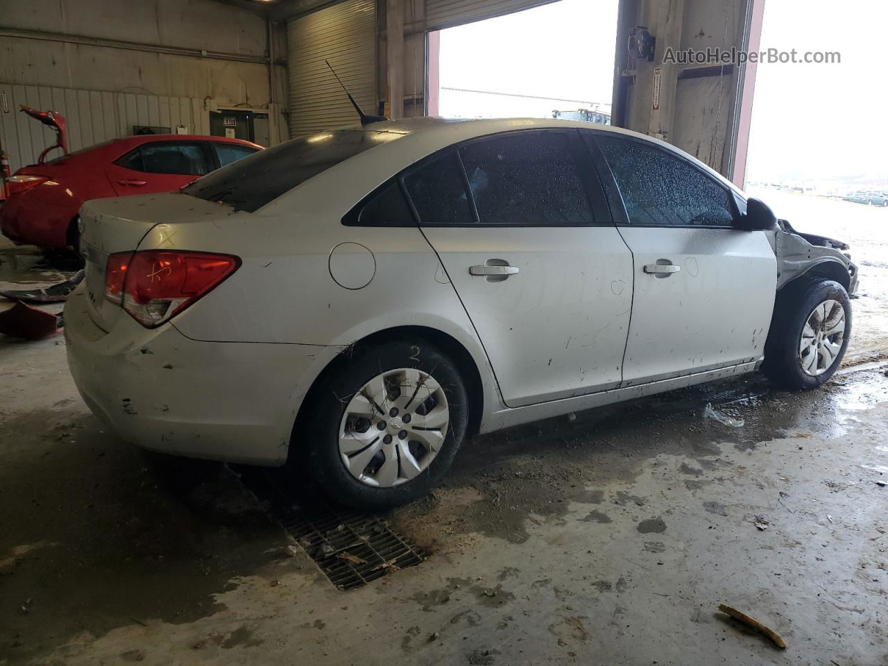 2013 Chevrolet Cruze Ls Silver vin: 1G1PA5SH4D7299994