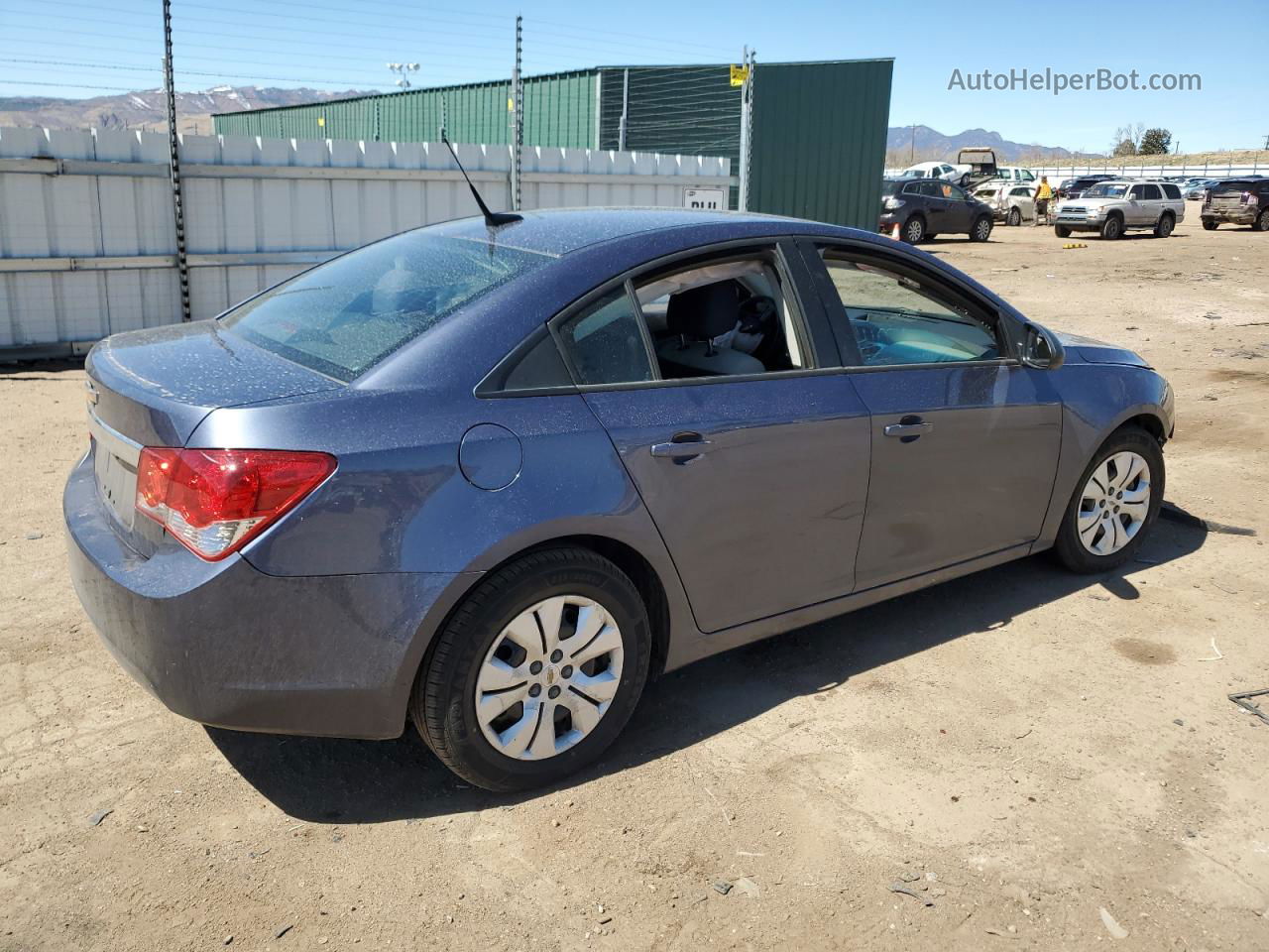 2014 Chevrolet Cruze Ls Blue vin: 1G1PA5SH4E7151135