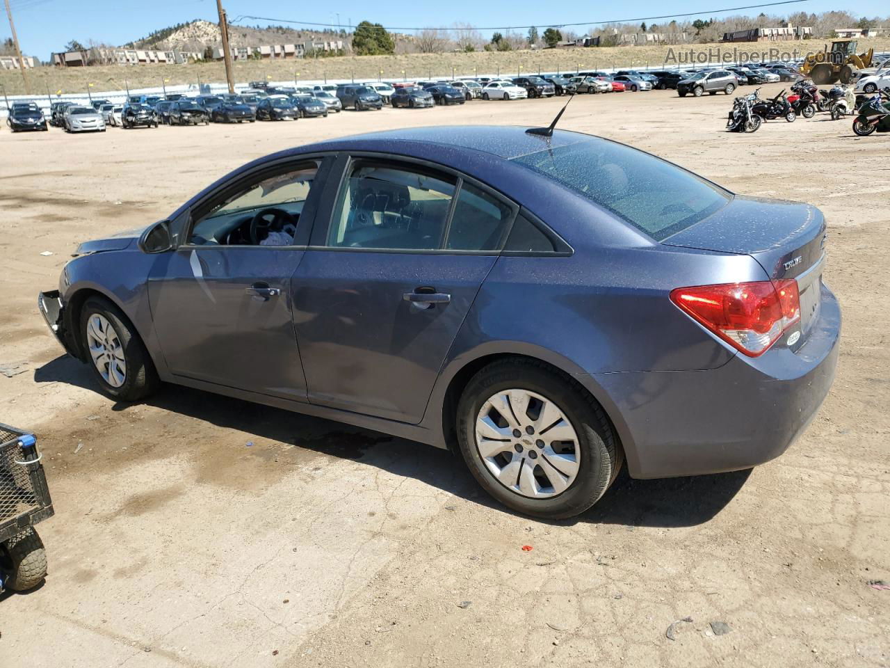 2014 Chevrolet Cruze Ls Blue vin: 1G1PA5SH4E7151135