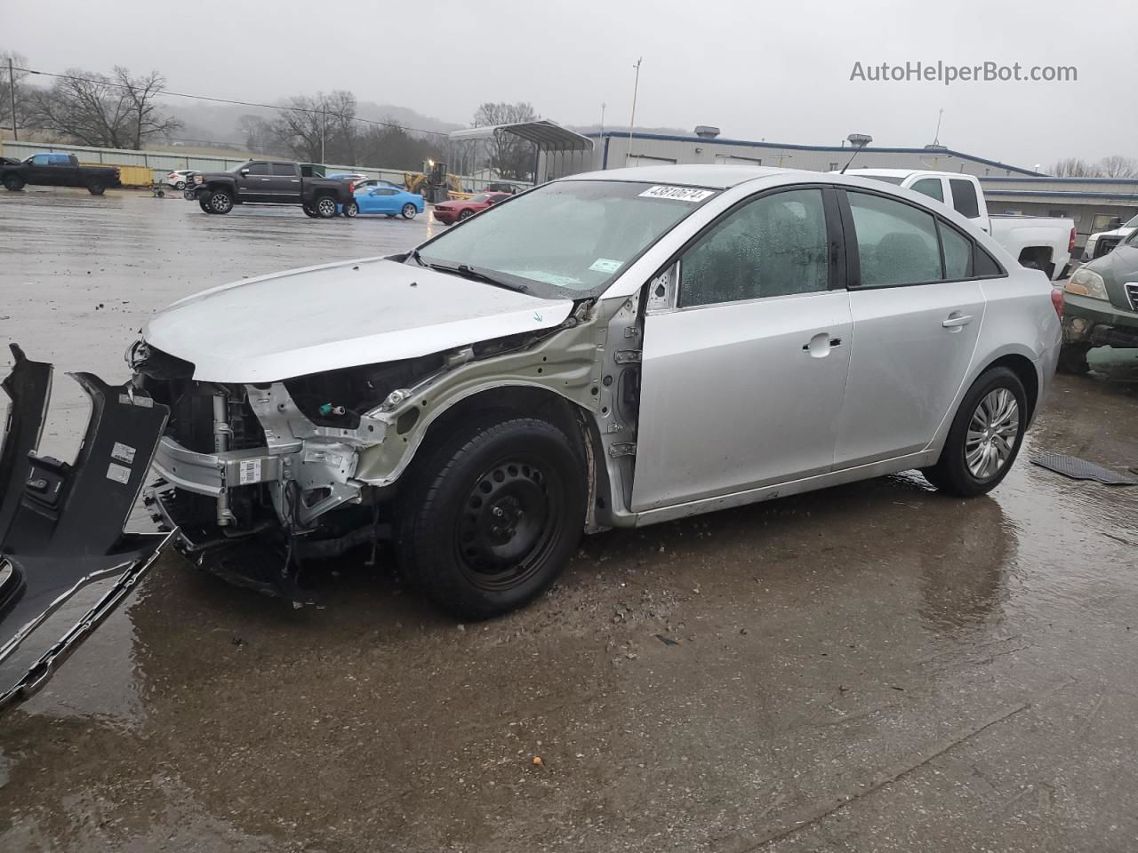 2014 Chevrolet Cruze Ls Silver vin: 1G1PA5SH4E7225217