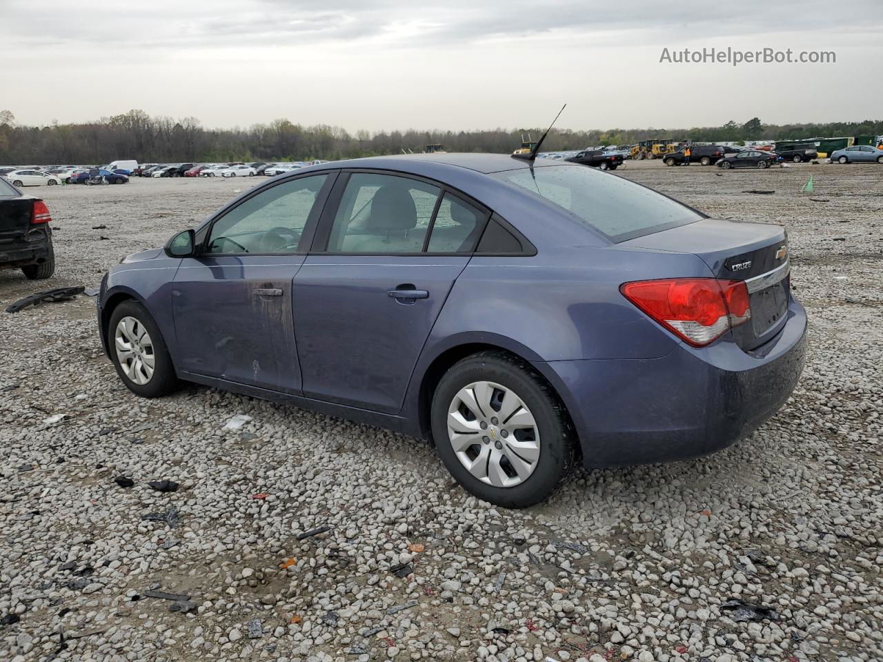 2014 Chevrolet Cruze Ls Blue vin: 1G1PA5SH4E7390359