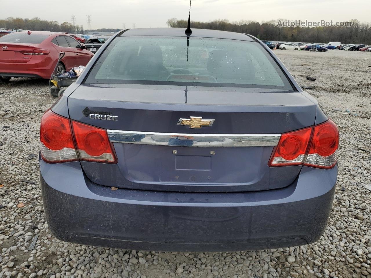 2014 Chevrolet Cruze Ls Blue vin: 1G1PA5SH4E7390359