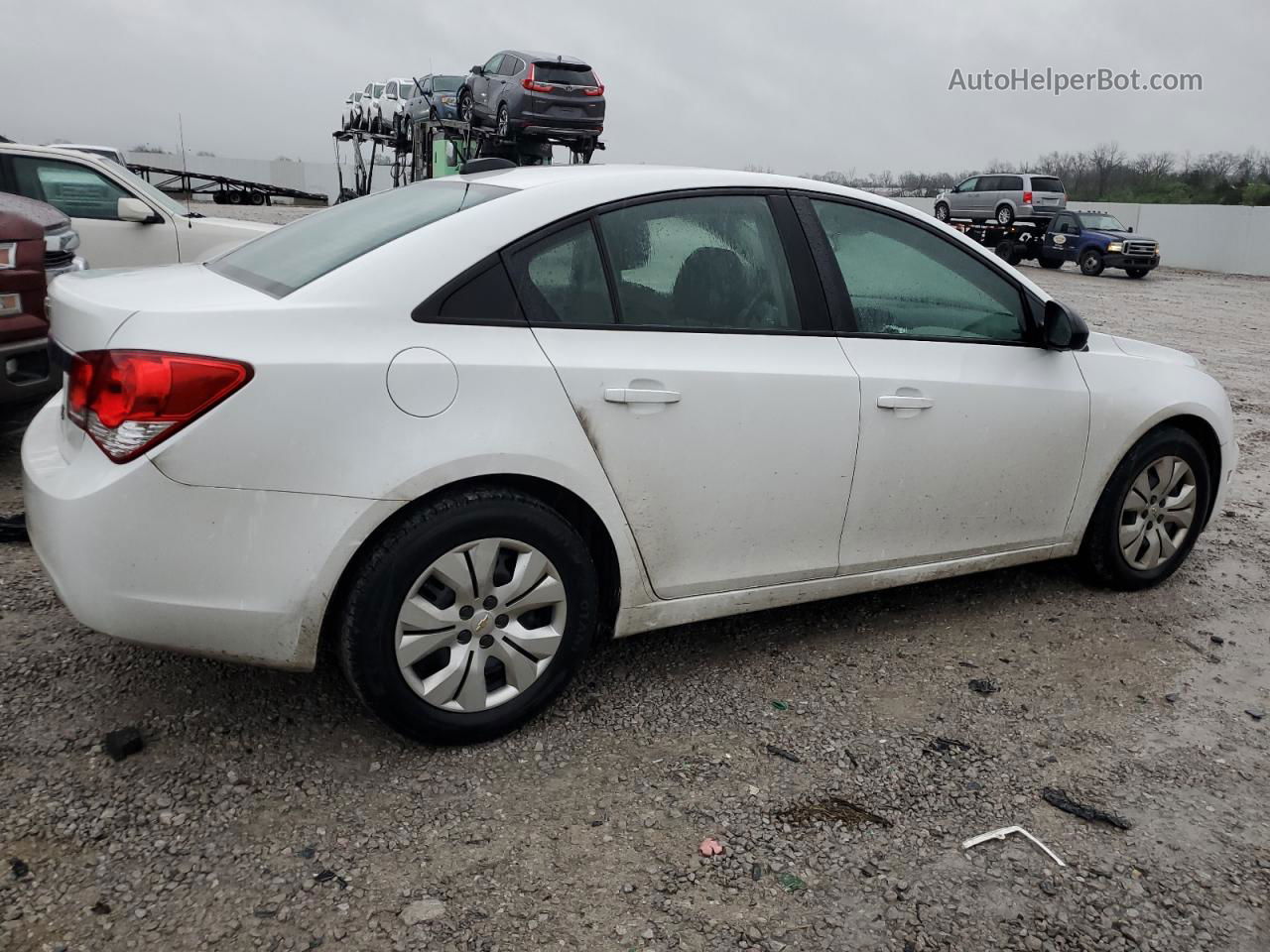 2015 Chevrolet Cruze Ls White vin: 1G1PA5SH4F7118900