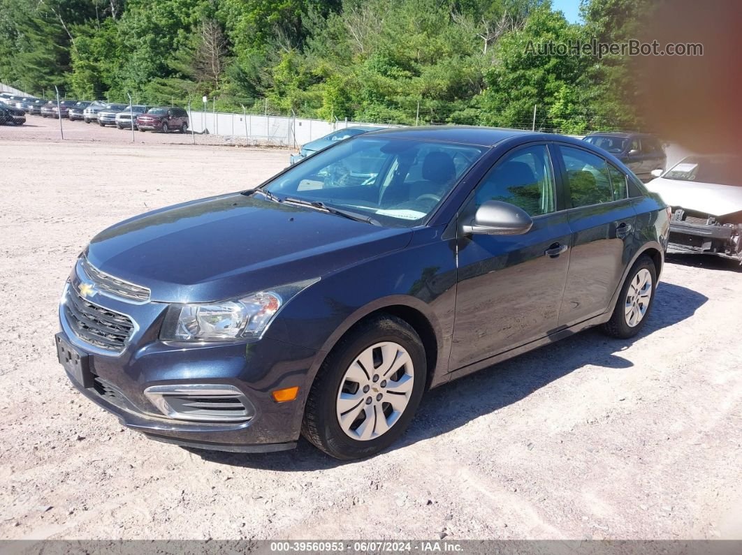 2015 Chevrolet Cruze Ls Auto Blue vin: 1G1PA5SH4F7127516