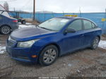 2013 Chevrolet Cruze Ls Auto Blue vin: 1G1PA5SH5D7122628