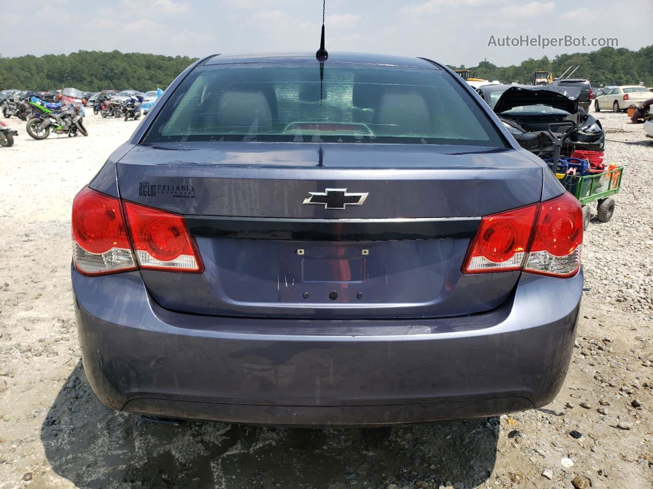 2013 Chevrolet Cruze Ls Blue vin: 1G1PA5SH5D7217514