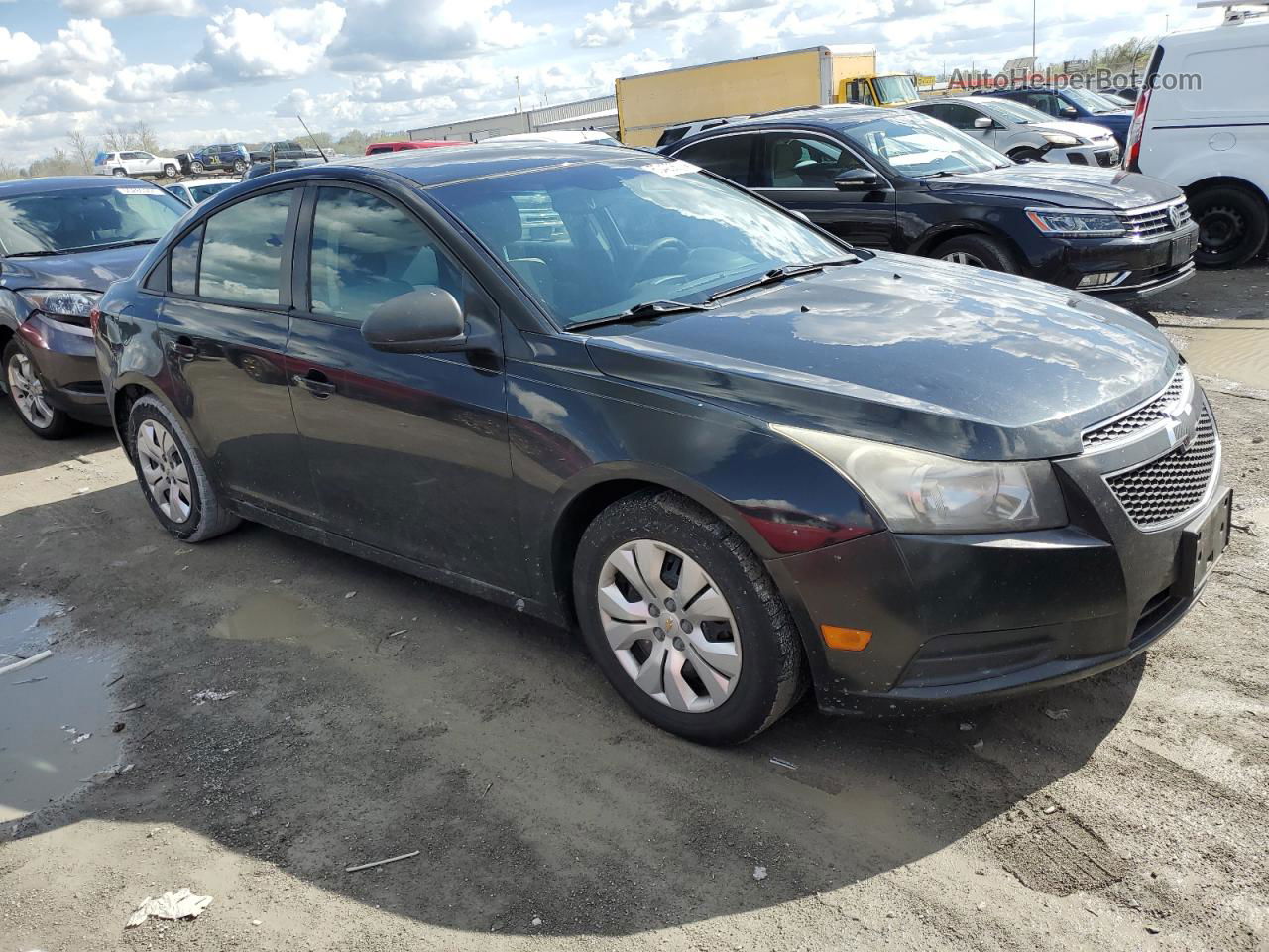 2013 Chevrolet Cruze Ls Black vin: 1G1PA5SH5D7270875