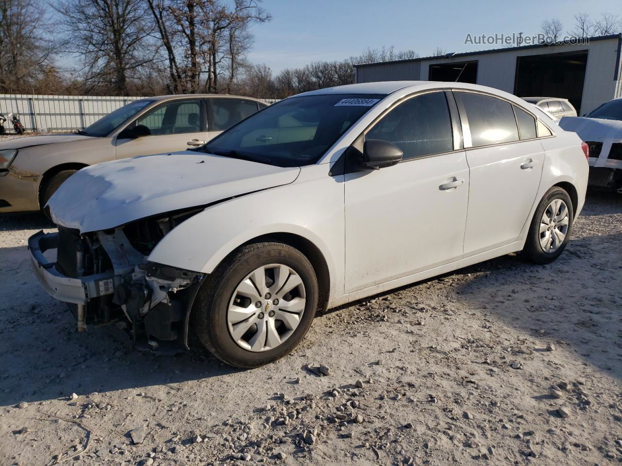 2014 Chevrolet Cruze Ls White vin: 1G1PA5SH5E7168493