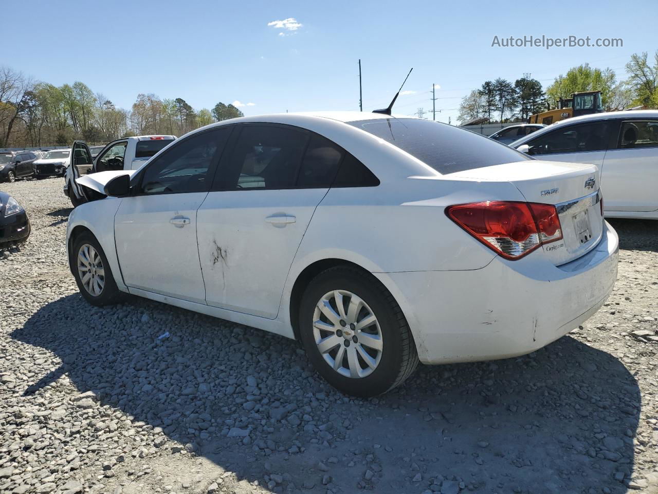 2014 Chevrolet Cruze Ls Белый vin: 1G1PA5SH5E7224318