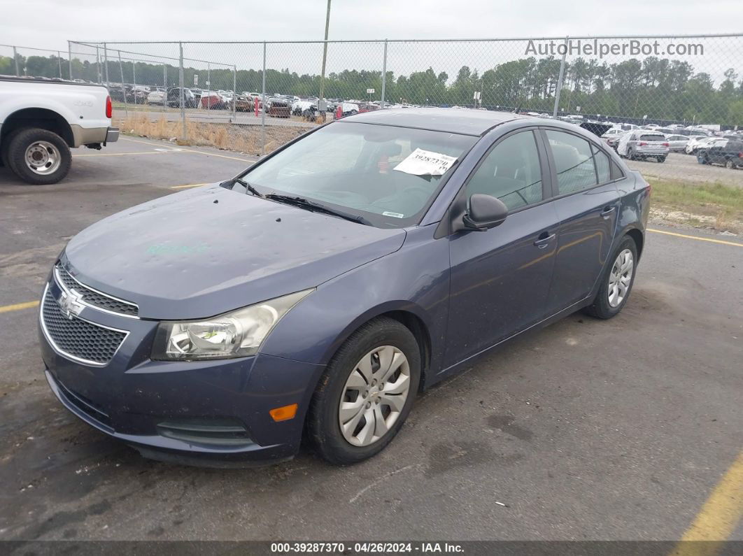 2014 Chevrolet Cruze Ls Auto Blue vin: 1G1PA5SH5E7403734