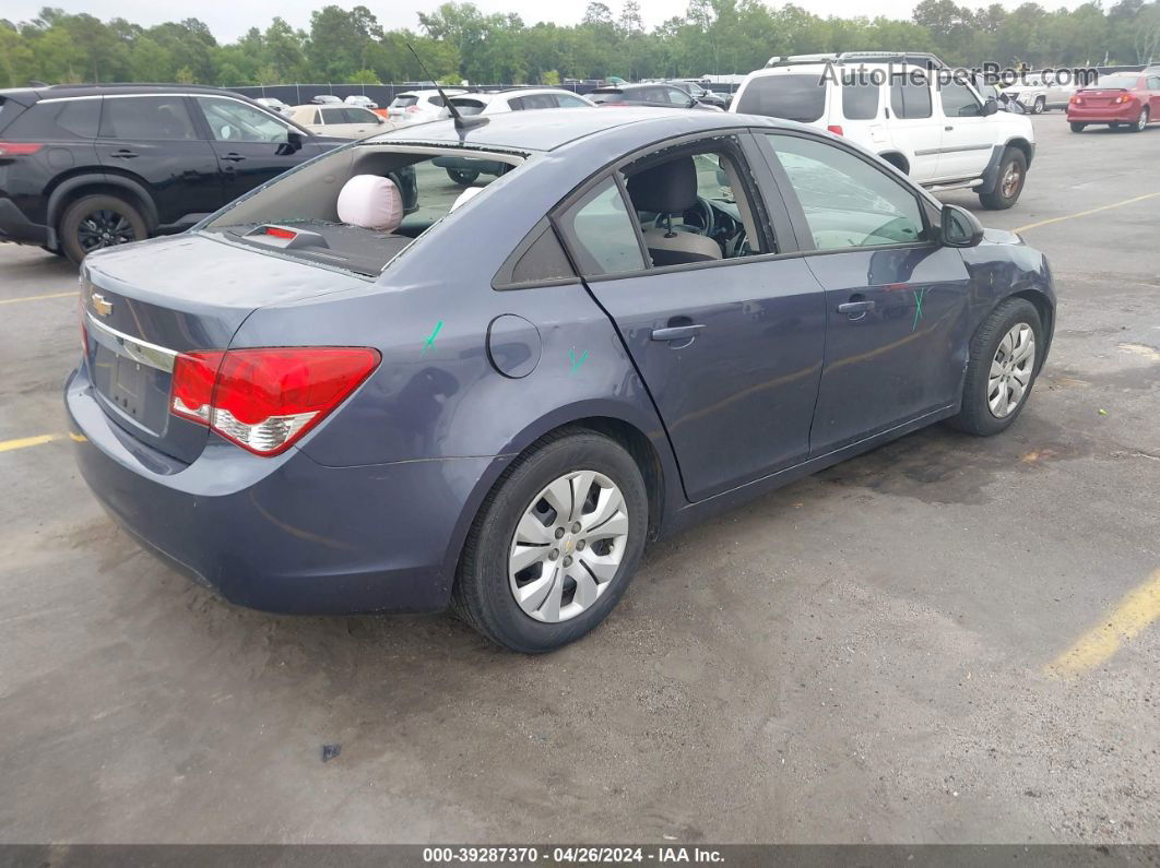 2014 Chevrolet Cruze Ls Auto Blue vin: 1G1PA5SH5E7403734