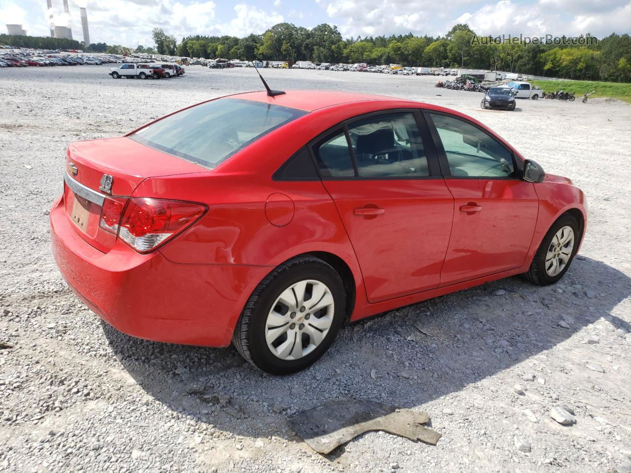 2014 Chevrolet Cruze Ls Красный vin: 1G1PA5SH5E7408514