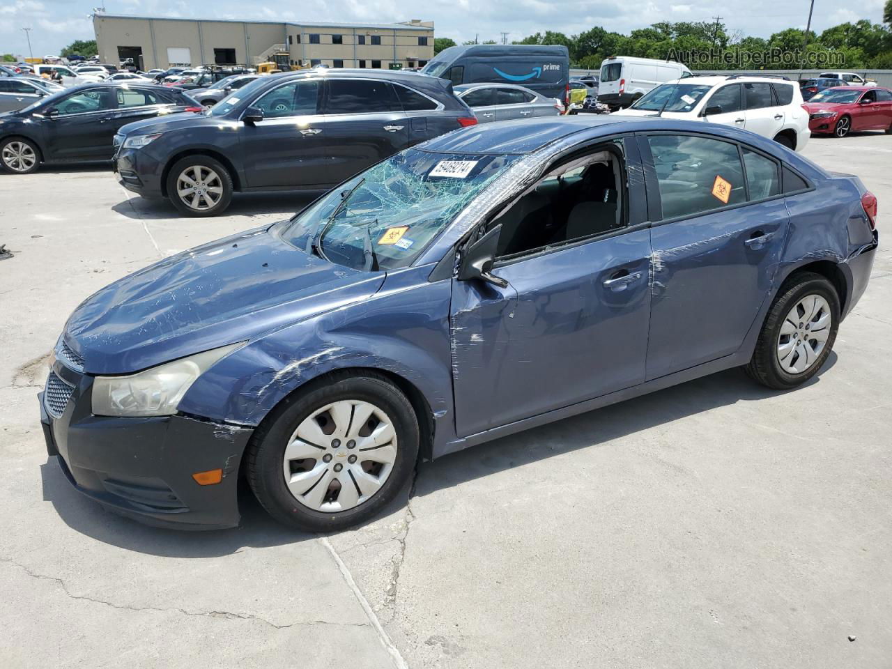 2014 Chevrolet Cruze Ls Blue vin: 1G1PA5SH5E7457163