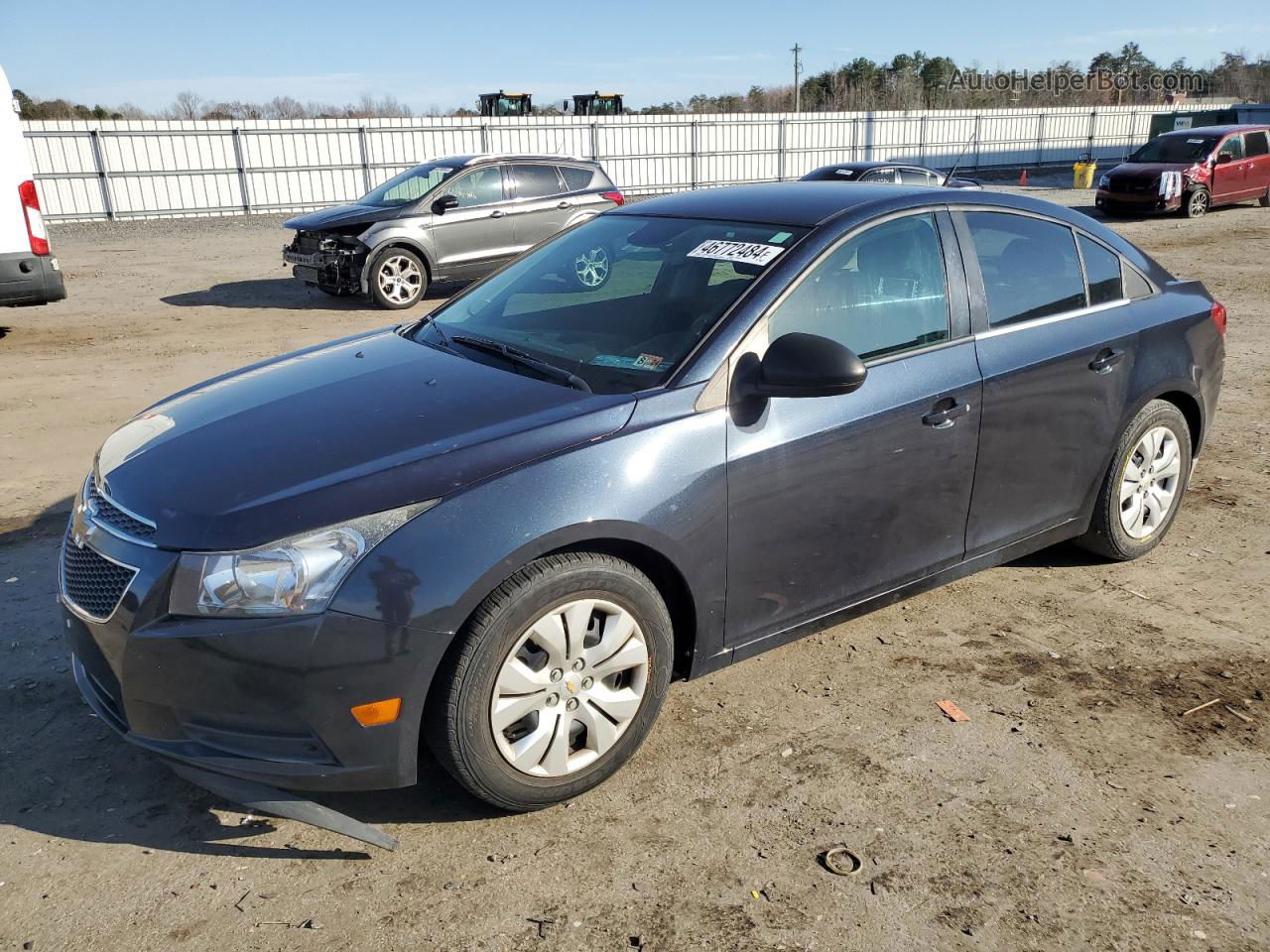 2014 Chevrolet Cruze Ls Blue vin: 1G1PA5SH5E7464078