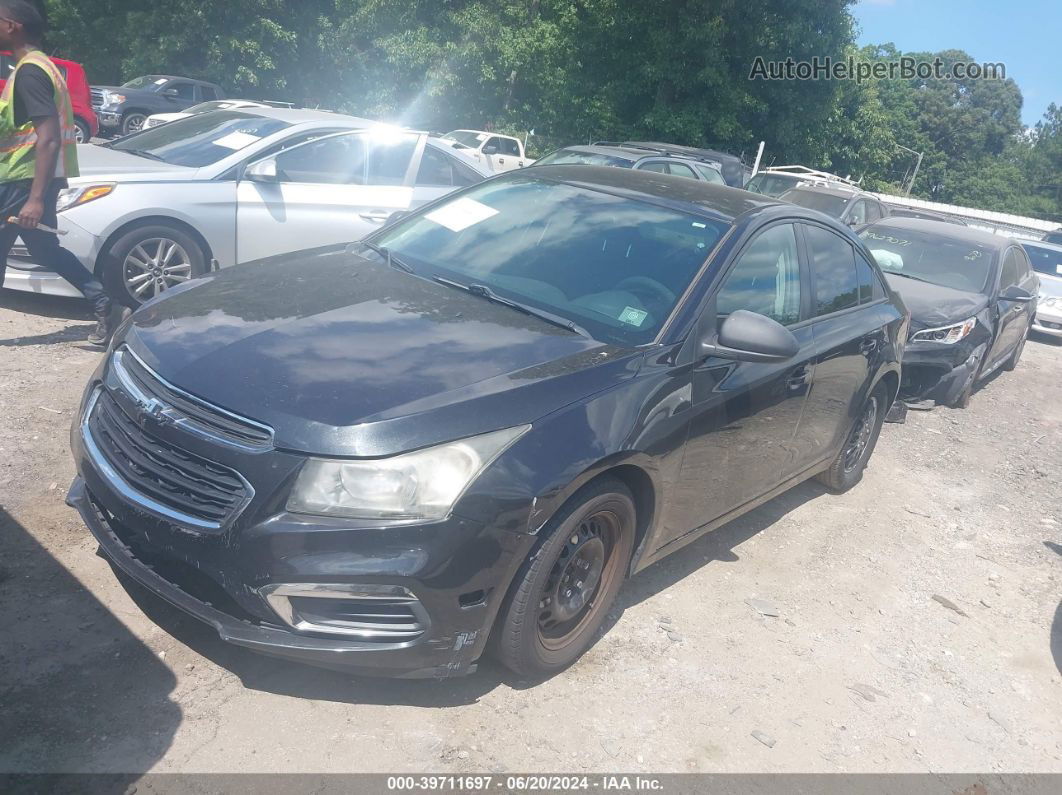 2015 Chevrolet Cruze Ls Auto Black vin: 1G1PA5SH5F7215703