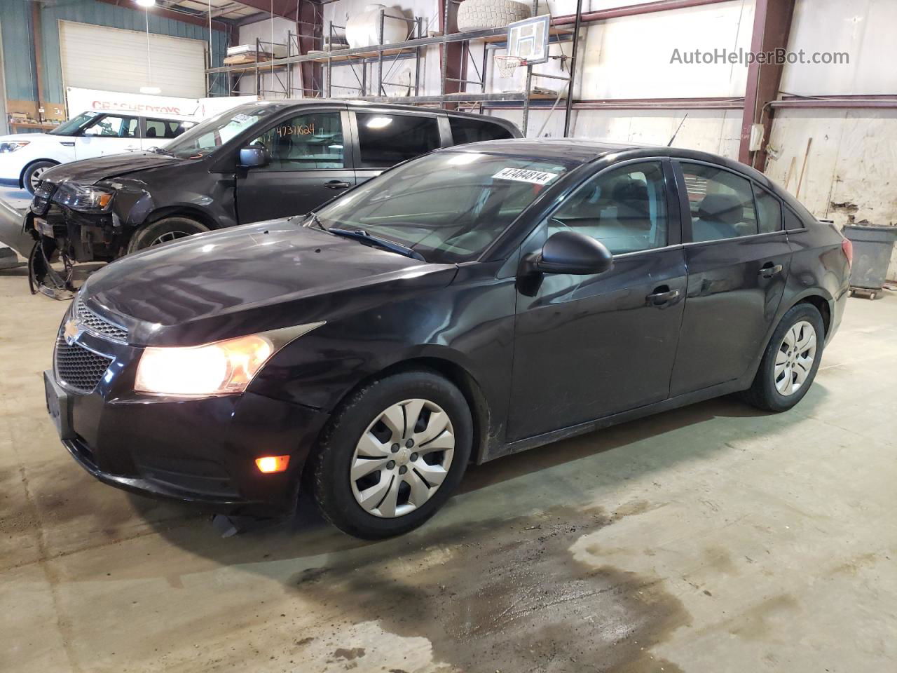 2013 Chevrolet Cruze Ls Black vin: 1G1PA5SH6D7199766