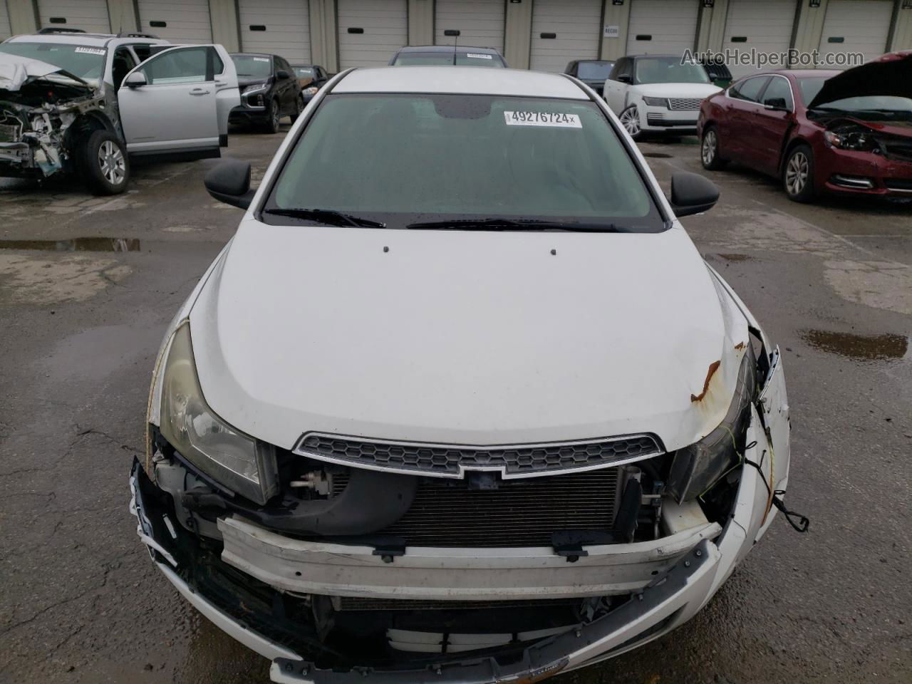 2013 Chevrolet Cruze Ls White vin: 1G1PA5SH6D7227291