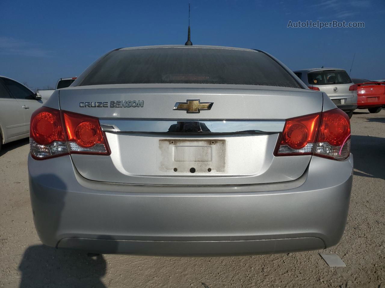 2013 Chevrolet Cruze Ls Silver vin: 1G1PA5SH6D7293064