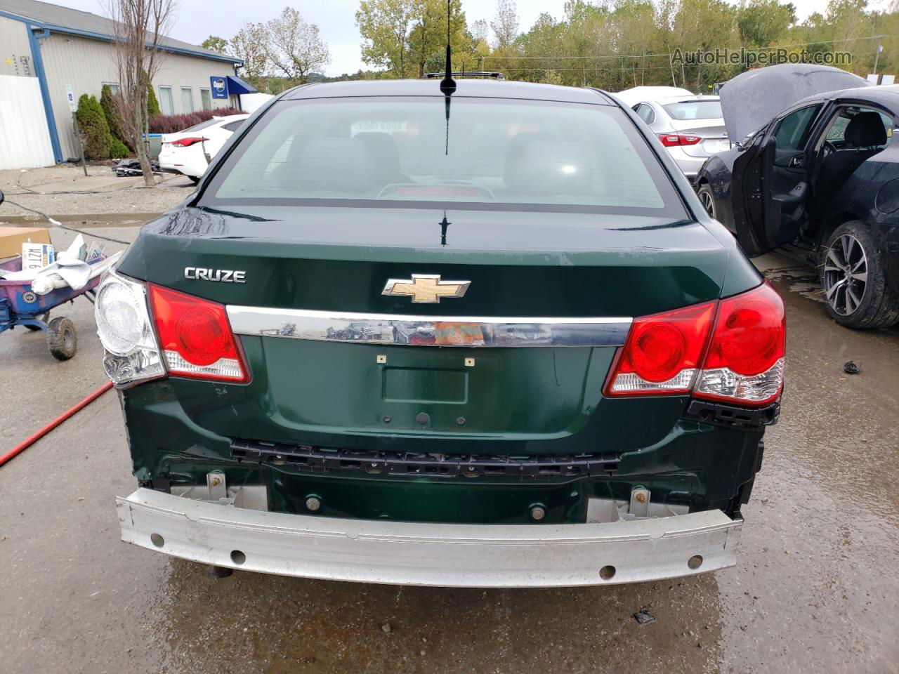 2014 Chevrolet Cruze Ls Green vin: 1G1PA5SH6E7106326