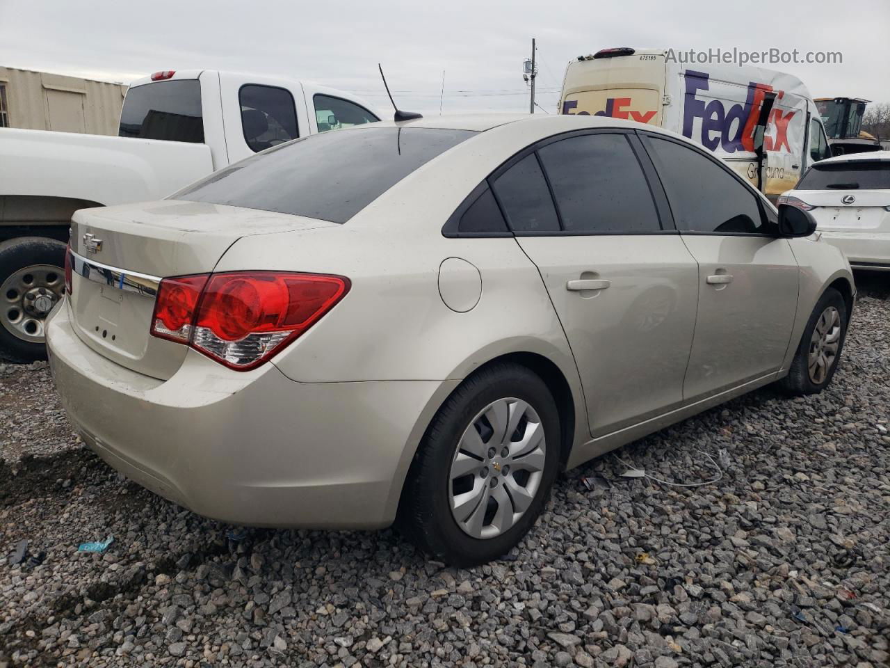 2014 Chevrolet Cruze Ls Gold vin: 1G1PA5SH6E7193886