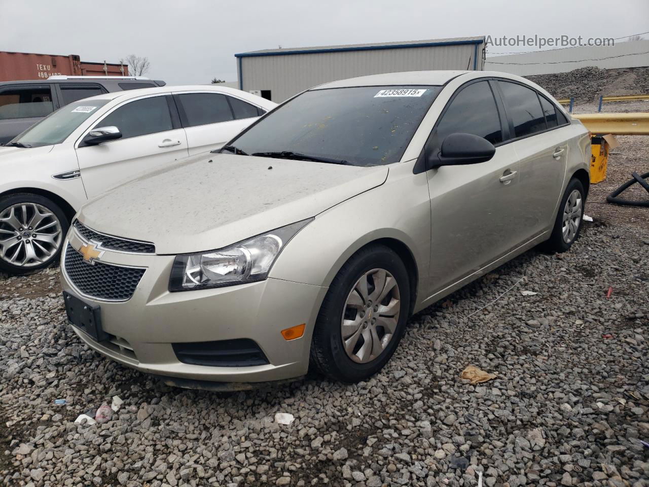2014 Chevrolet Cruze Ls Gold vin: 1G1PA5SH6E7193886