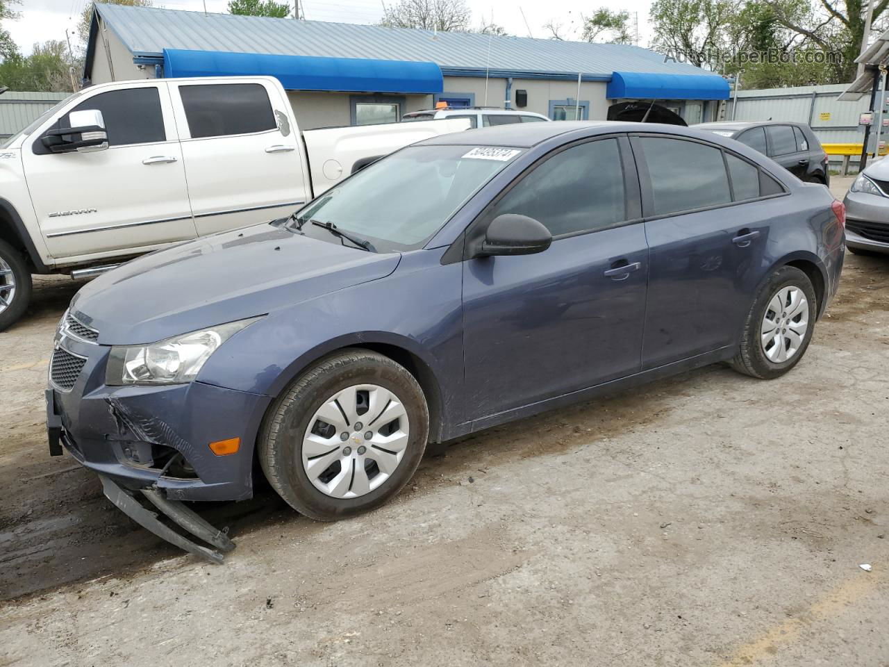 2014 Chevrolet Cruze Ls Blue vin: 1G1PA5SH6E7228636