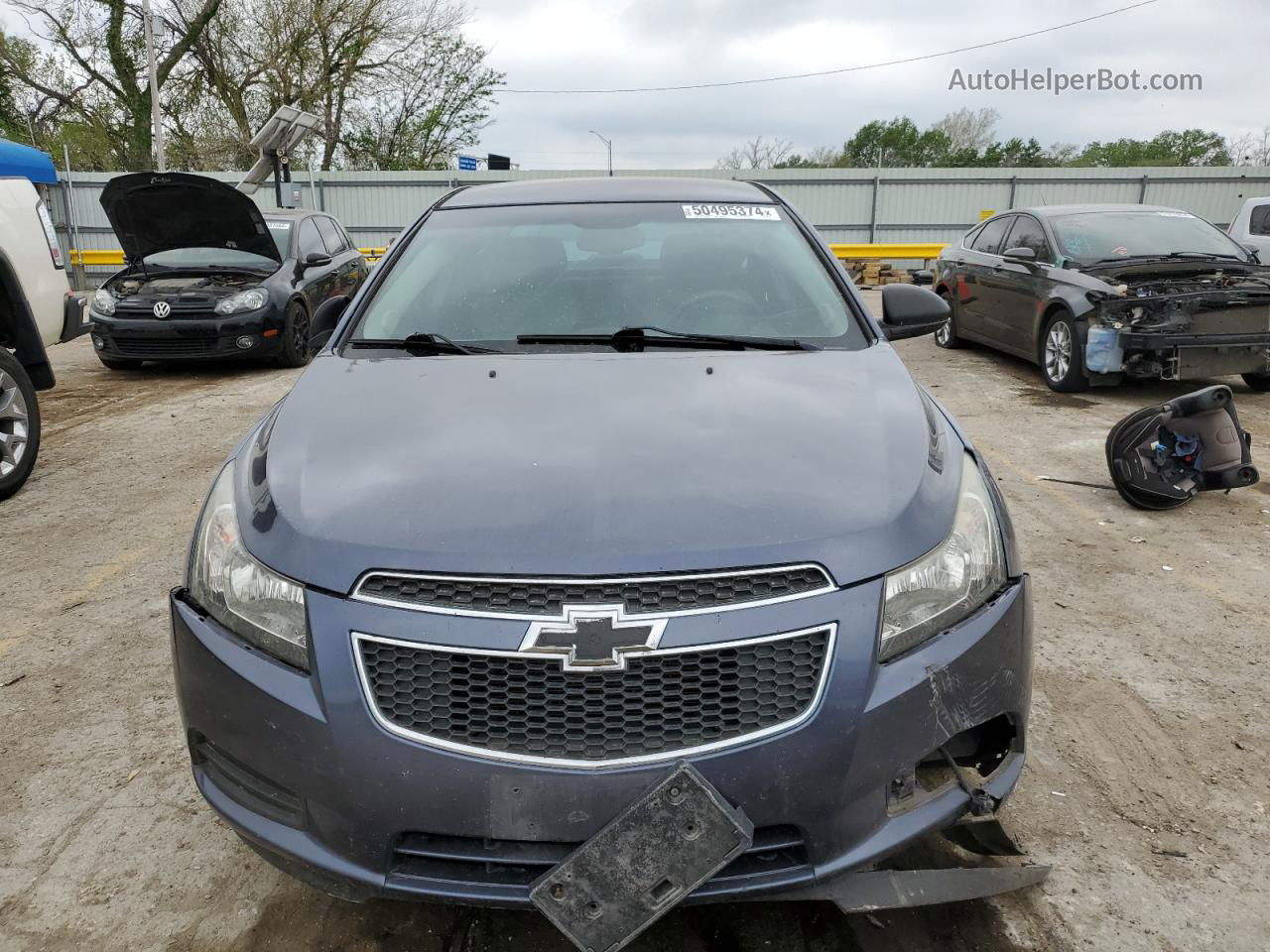 2014 Chevrolet Cruze Ls Blue vin: 1G1PA5SH6E7228636