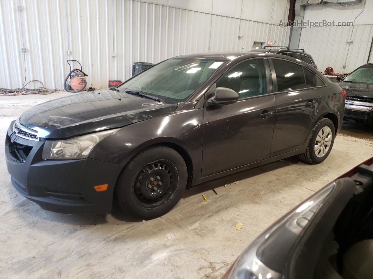 2014 Chevrolet Cruze Ls Gray vin: 1G1PA5SH6E7305165