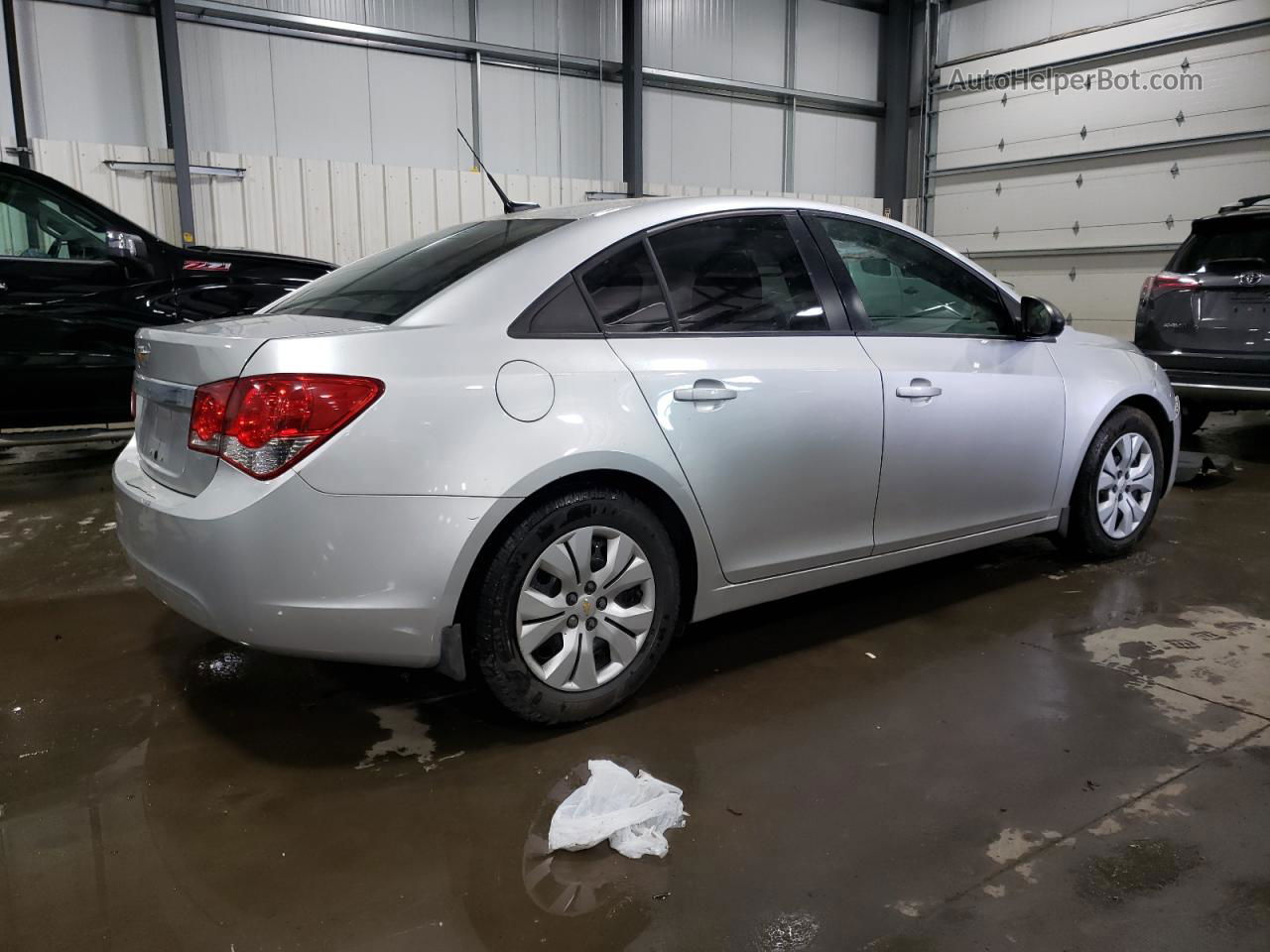 2014 Chevrolet Cruze Ls Silver vin: 1G1PA5SH6E7352504