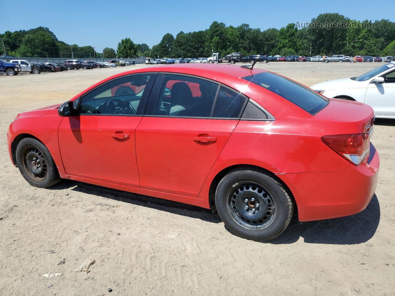 2014 Chevrolet Cruze Ls Red vin: 1G1PA5SH6E7363857