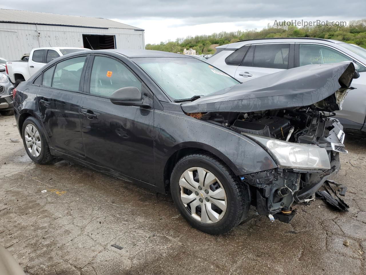 2014 Chevrolet Cruze Ls Черный vin: 1G1PA5SH6E7436595
