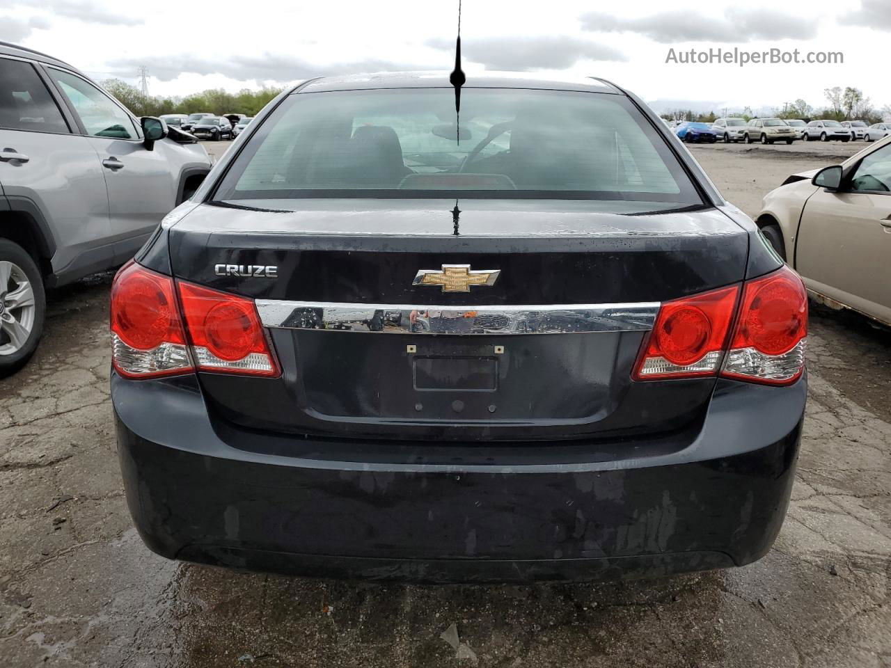 2014 Chevrolet Cruze Ls Черный vin: 1G1PA5SH6E7436595