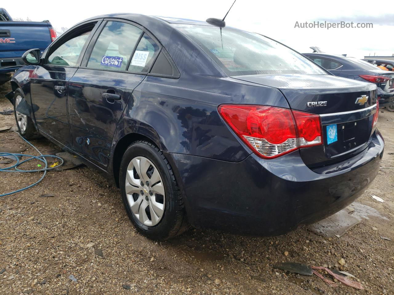 2015 Chevrolet Cruze Ls Blue vin: 1G1PA5SH6F7177754