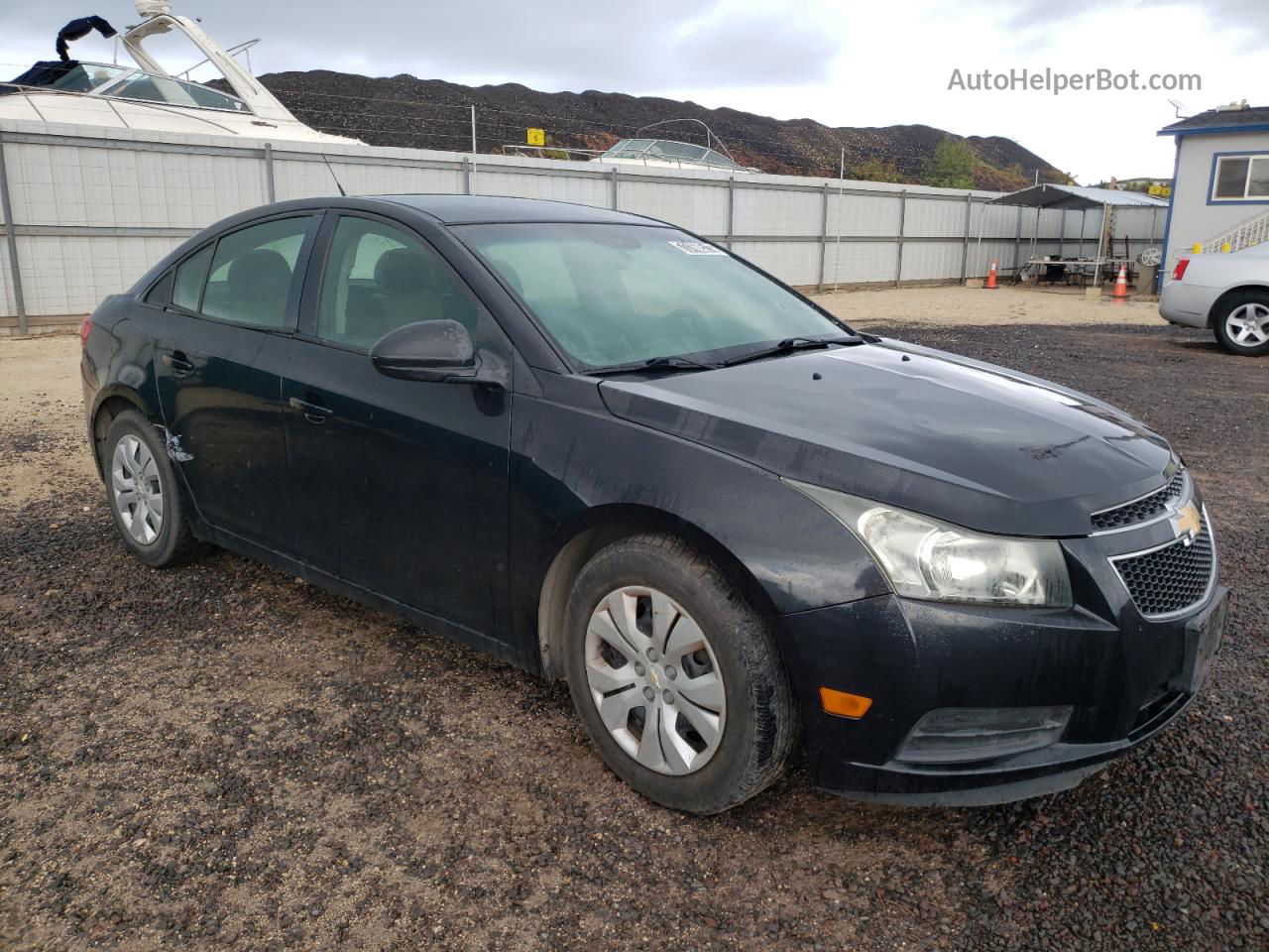 2013 Chevrolet Cruze Ls Black vin: 1G1PA5SH7D7122940