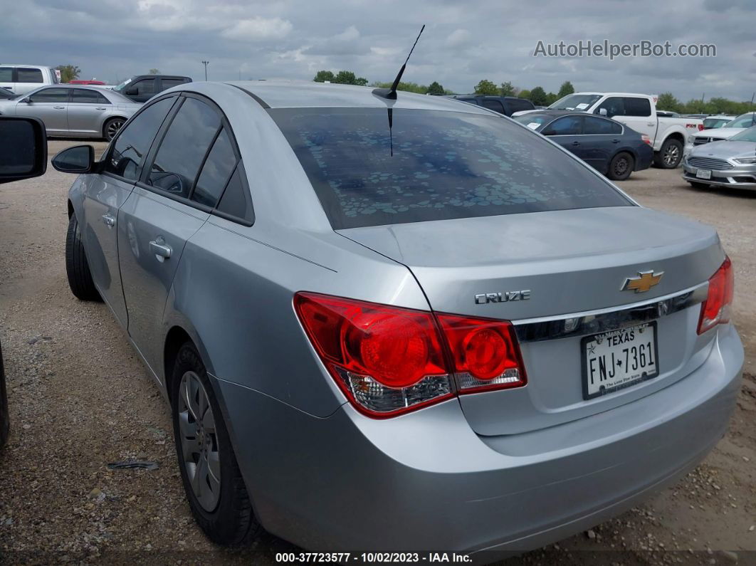 2013 Chevrolet Cruze Ls Silver vin: 1G1PA5SH7D7252555