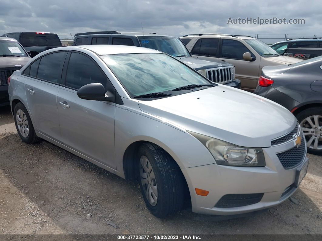 2013 Chevrolet Cruze Ls Silver vin: 1G1PA5SH7D7252555