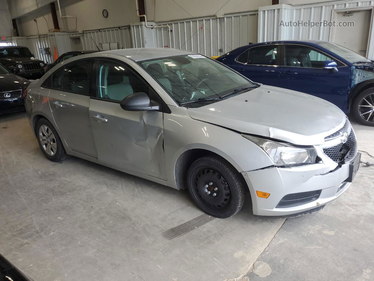 2013 Chevrolet Cruze Ls Silver vin: 1G1PA5SH7D7261904