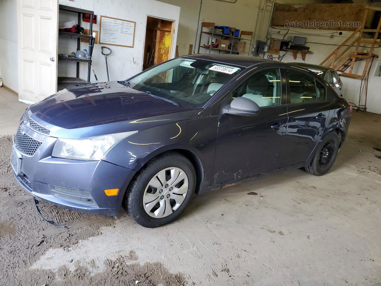 2013 Chevrolet Cruze Ls Blue vin: 1G1PA5SH7D7308994