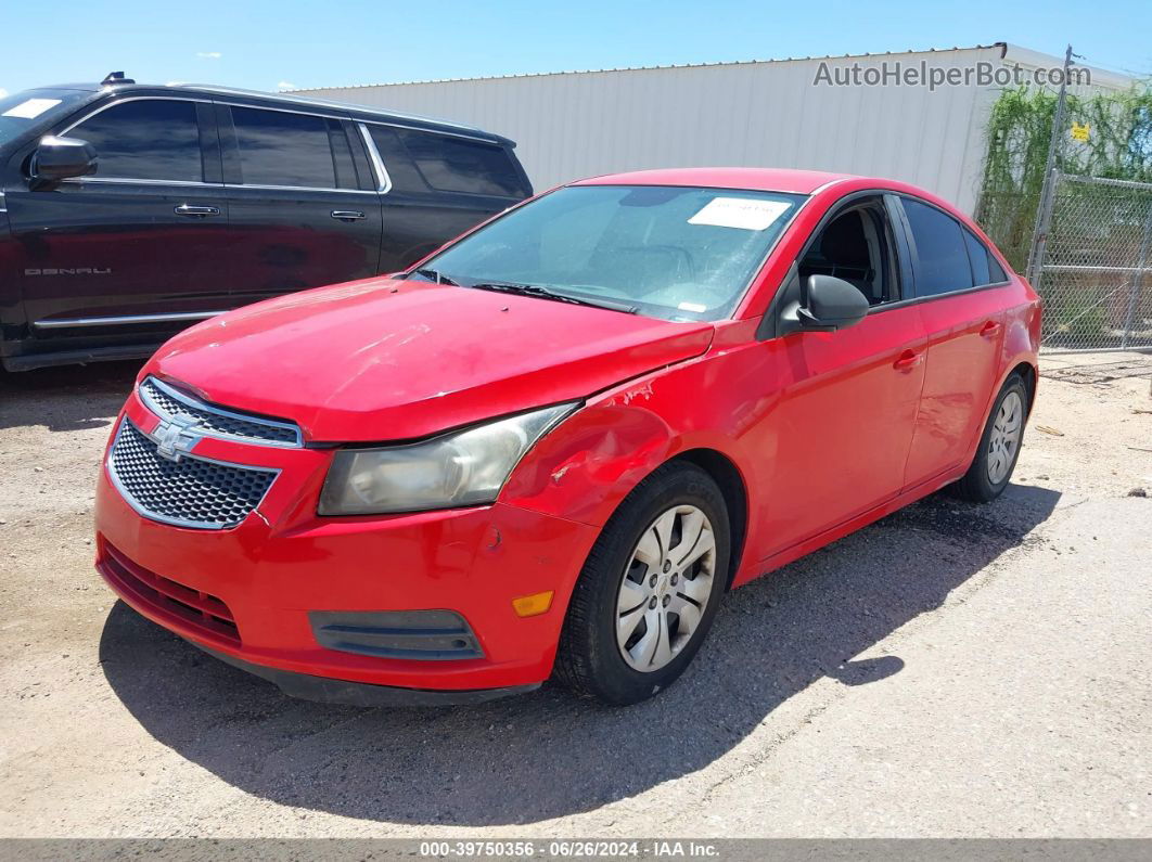 2014 Chevrolet Cruze Ls Auto Red vin: 1G1PA5SH7E7151095