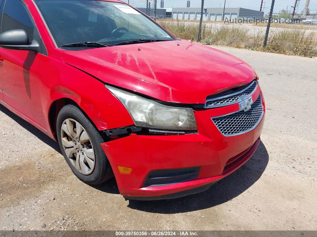 2014 Chevrolet Cruze Ls Auto Red vin: 1G1PA5SH7E7151095