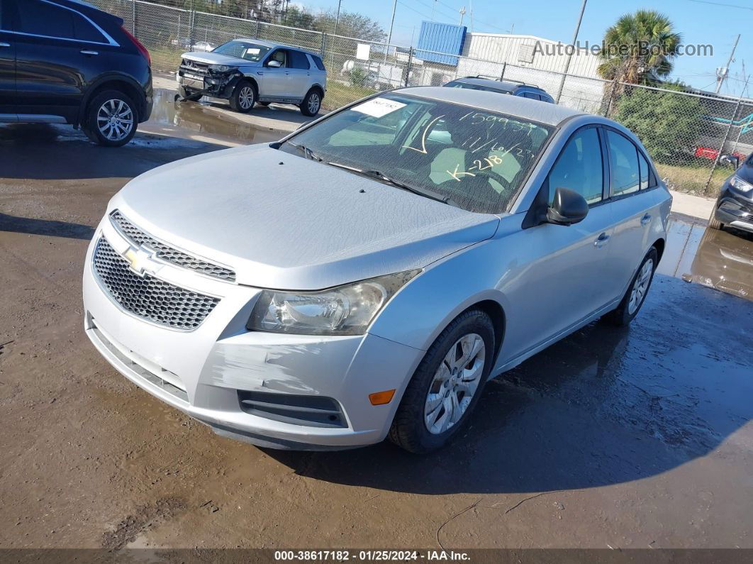 2014 Chevrolet Cruze Ls Auto Silver vin: 1G1PA5SH7E7159939