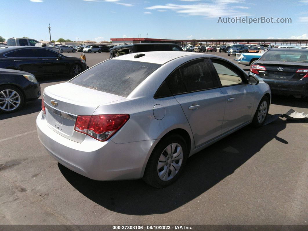 2015 Chevrolet Cruze Ls Silver vin: 1G1PA5SH7F7192800