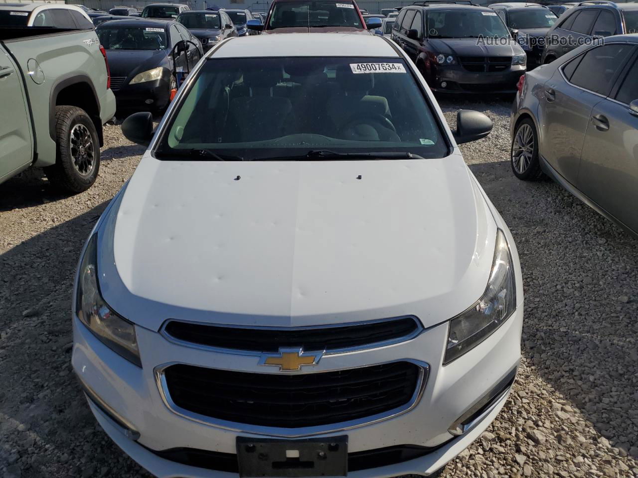 2015 Chevrolet Cruze Ls Белый vin: 1G1PA5SH7F7262070