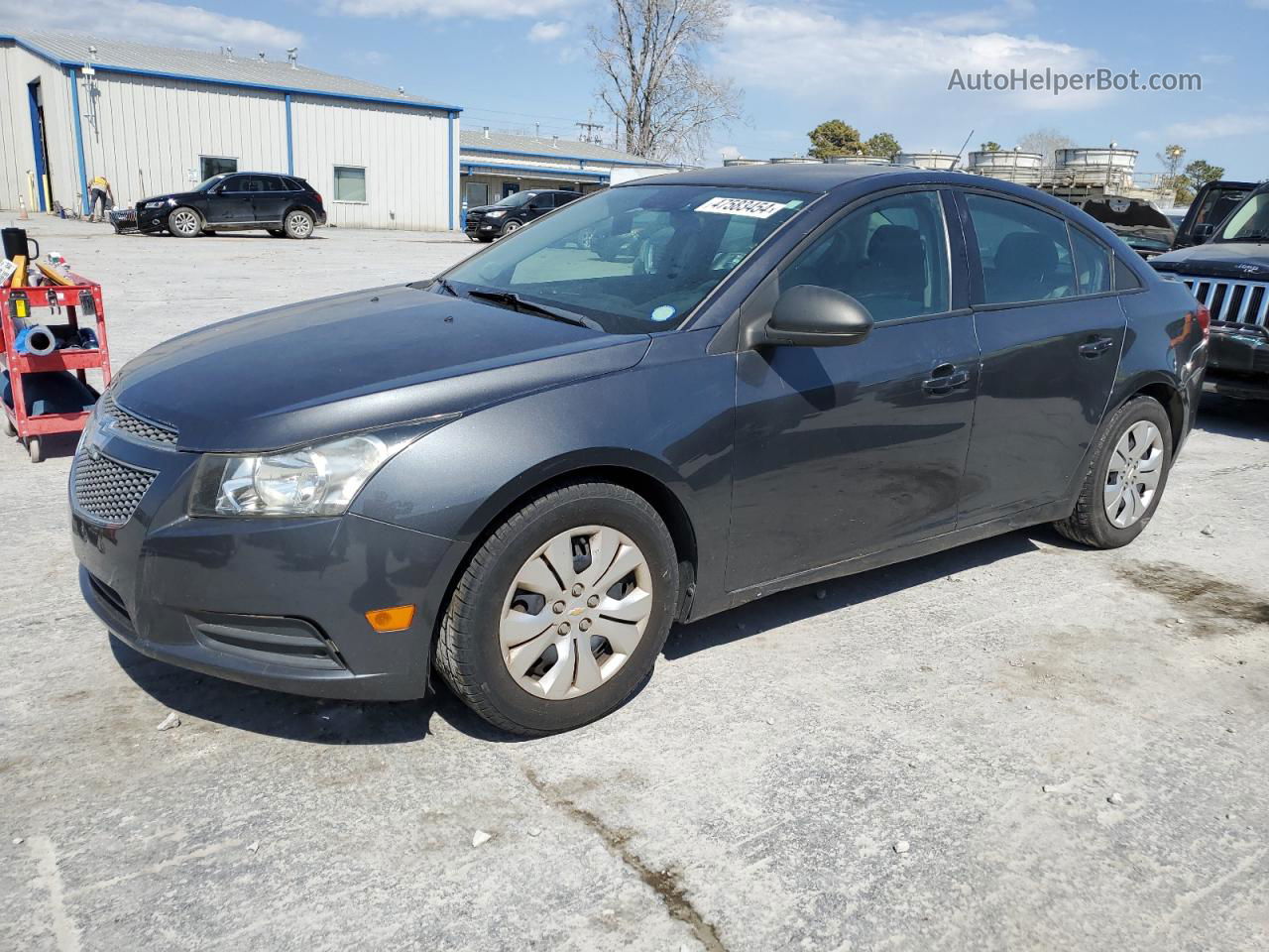 2013 Chevrolet Cruze Ls Charcoal vin: 1G1PA5SH8D7161777